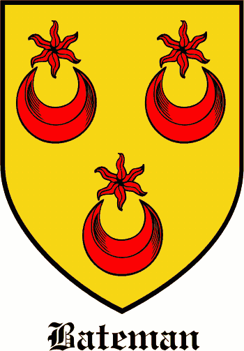 BATEMAN family crest