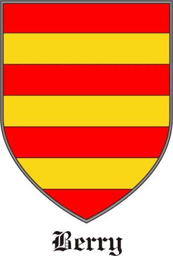 BERRY family crest