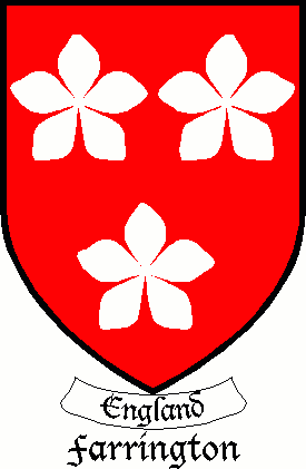 FARRINGTON family crest