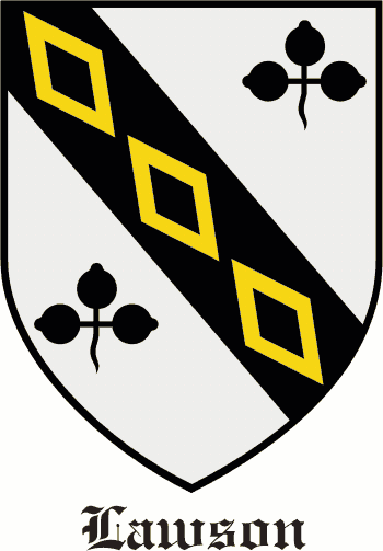 LAWSON family crest