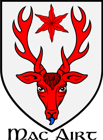 MCCART family crest