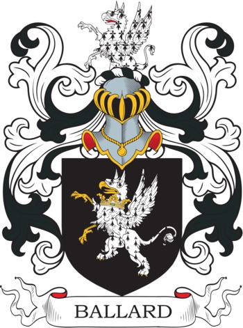 BALLARD family crest