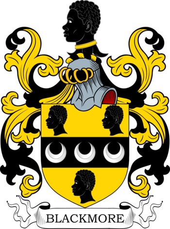 BLACKMORE family crest