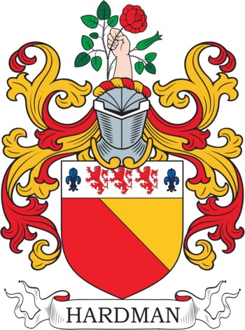 HARDMAN family crest