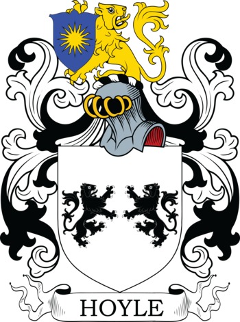 HOYLE family crest