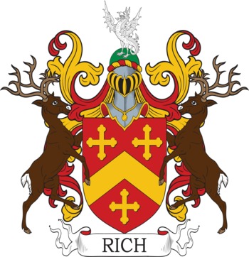 RICH family crest