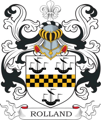 ROLLAND family crest