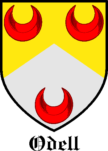 ODELL family crest