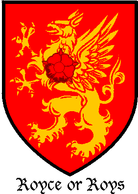 ROYCE family crest