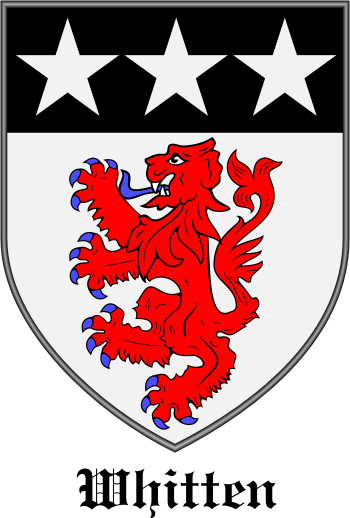 WHITTEN family crest